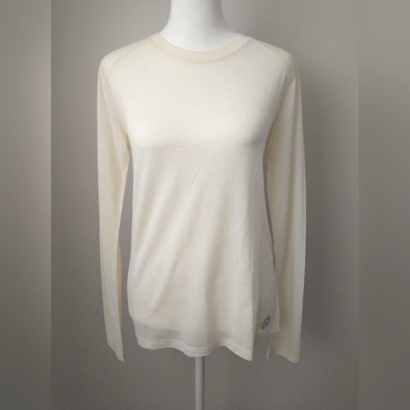 allbirds Tops - Allbirds ivory white active wear running yoga top M